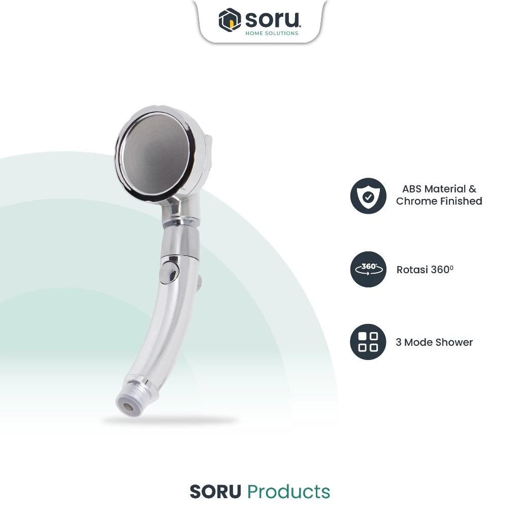 Soru Kepala Shower Model Jepang 5 Mode 2