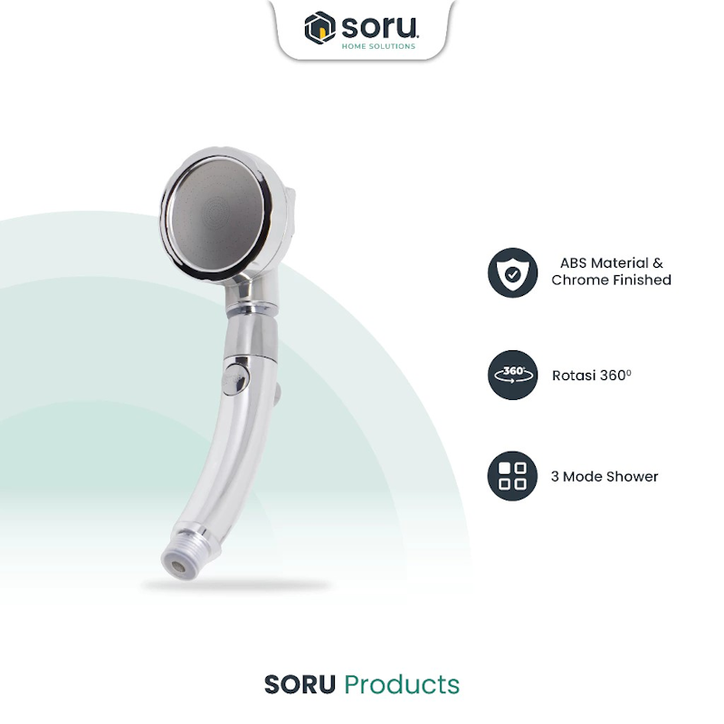 Soru Kepala Shower Model Jepang 5 Mode 2