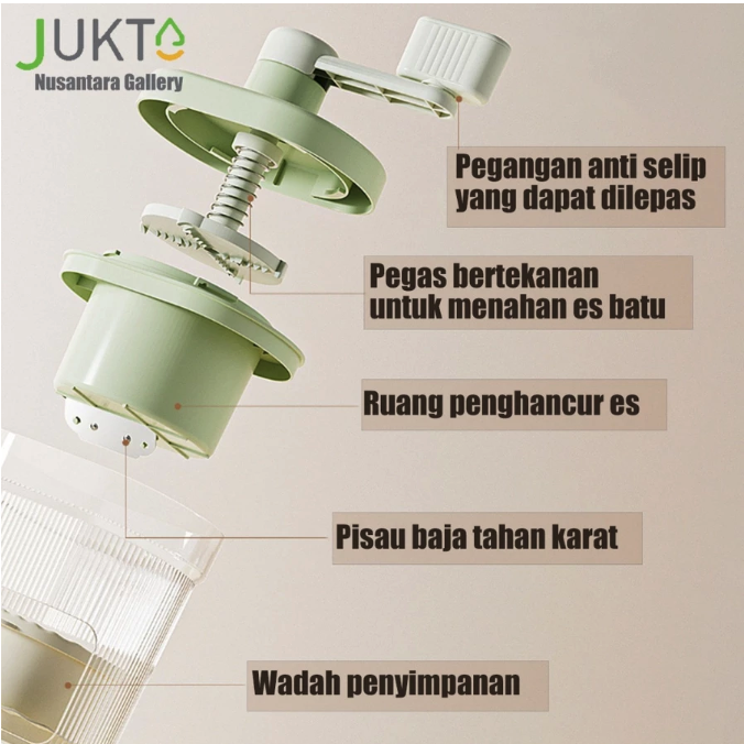 JUKAT Alat Serut Es Manual  4