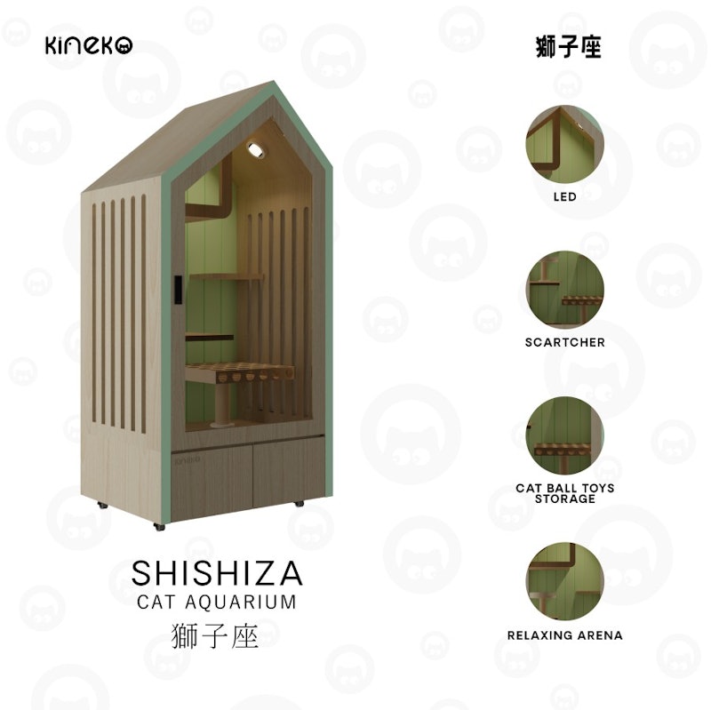 SHISHIZA Cat Aquarium 3