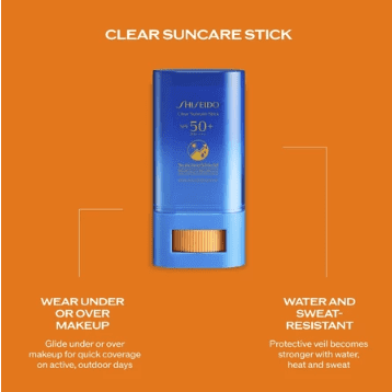Shiseido SHISEIDO Clear Sunscreen Stick SPF 50+