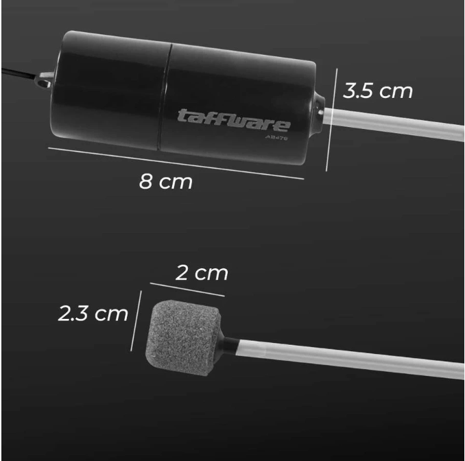 Taffware Oxygenator Aquarium USB 1 W 5