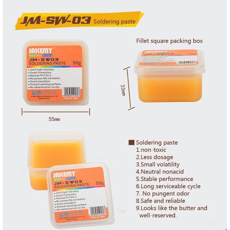 Jakemy Soldering Paste 3
