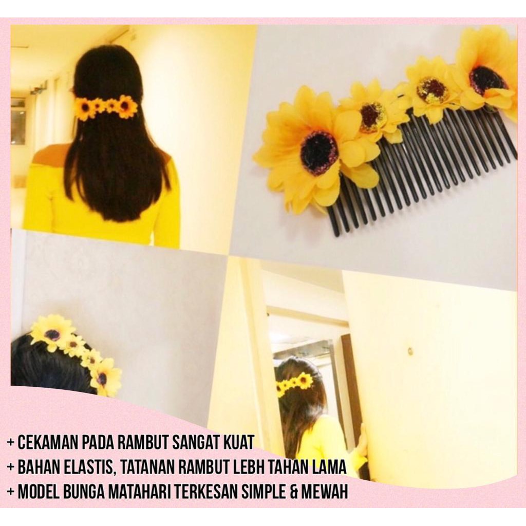 Sirkam Rambut Bunga Matahari