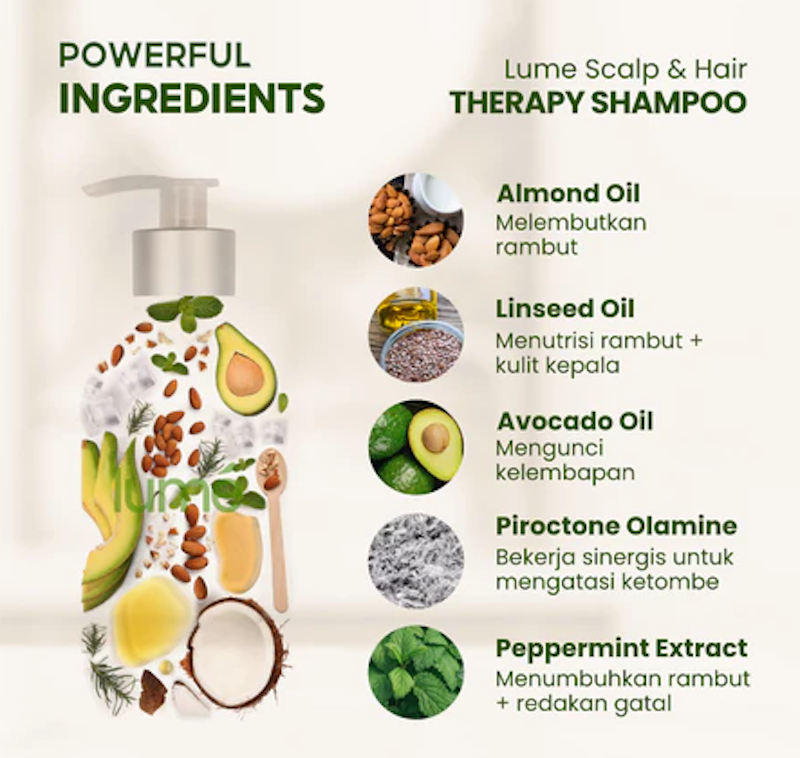 Lume Scalp & Hair Therapy Shampoo 4