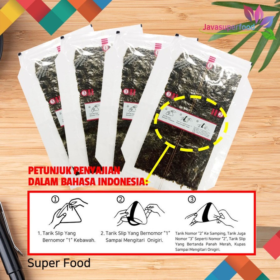 Aneka Dasuib Jaya Java Super Food Nori Onigiri