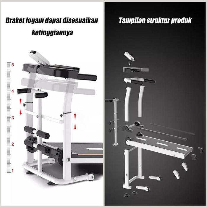  MY-HI Treadmill Manual Hitam 130