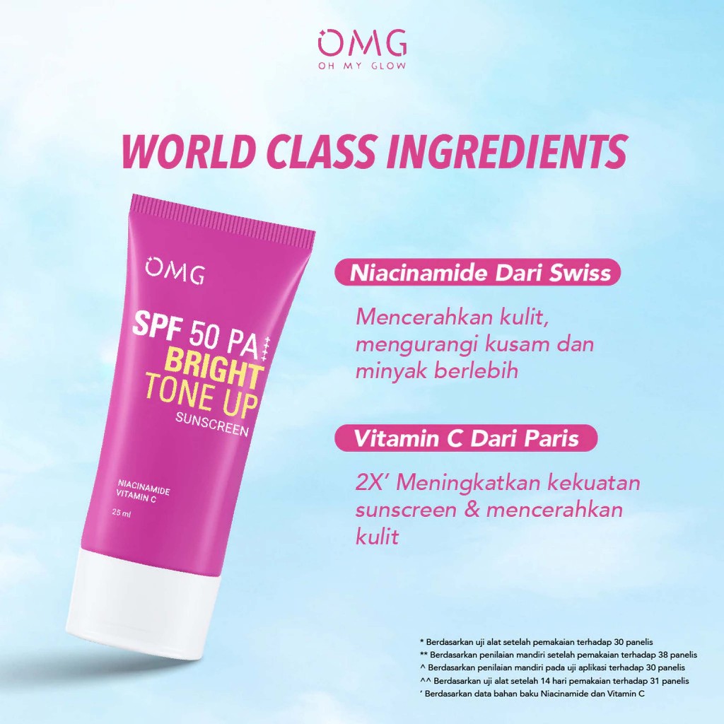 Paragon Technology and Innovation OMG Bright Tone Up Sunscreen SPF 50 PA++++