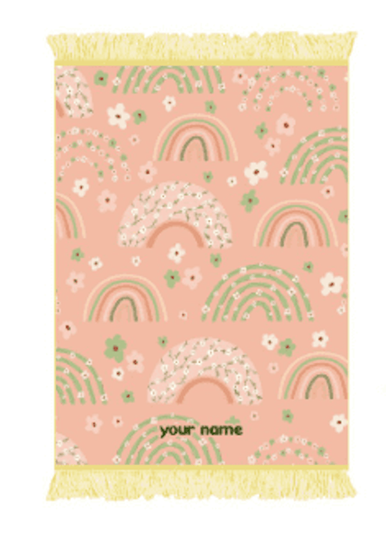 Sajadah Custom Print Nama 2