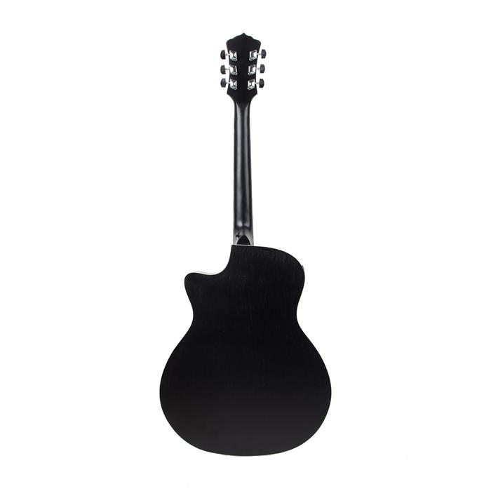Mandalica Music Mandalika Gitar Akustik Elektrik De Ticco Series DTS-01TY-BK