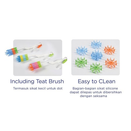 Lynea Primisima BabySafe Bottle and Teat Silicon Brush BS371 