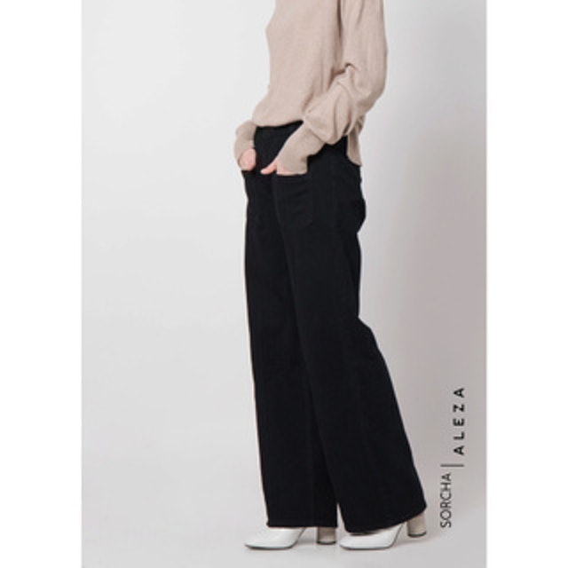 Saura Pants Denim Black 4