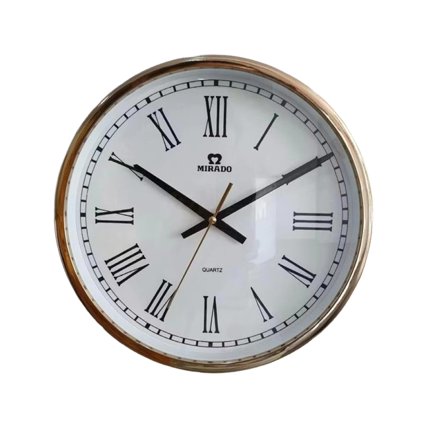 Mirado Jam Dinding Aesthetic Romawi ｜ 8831