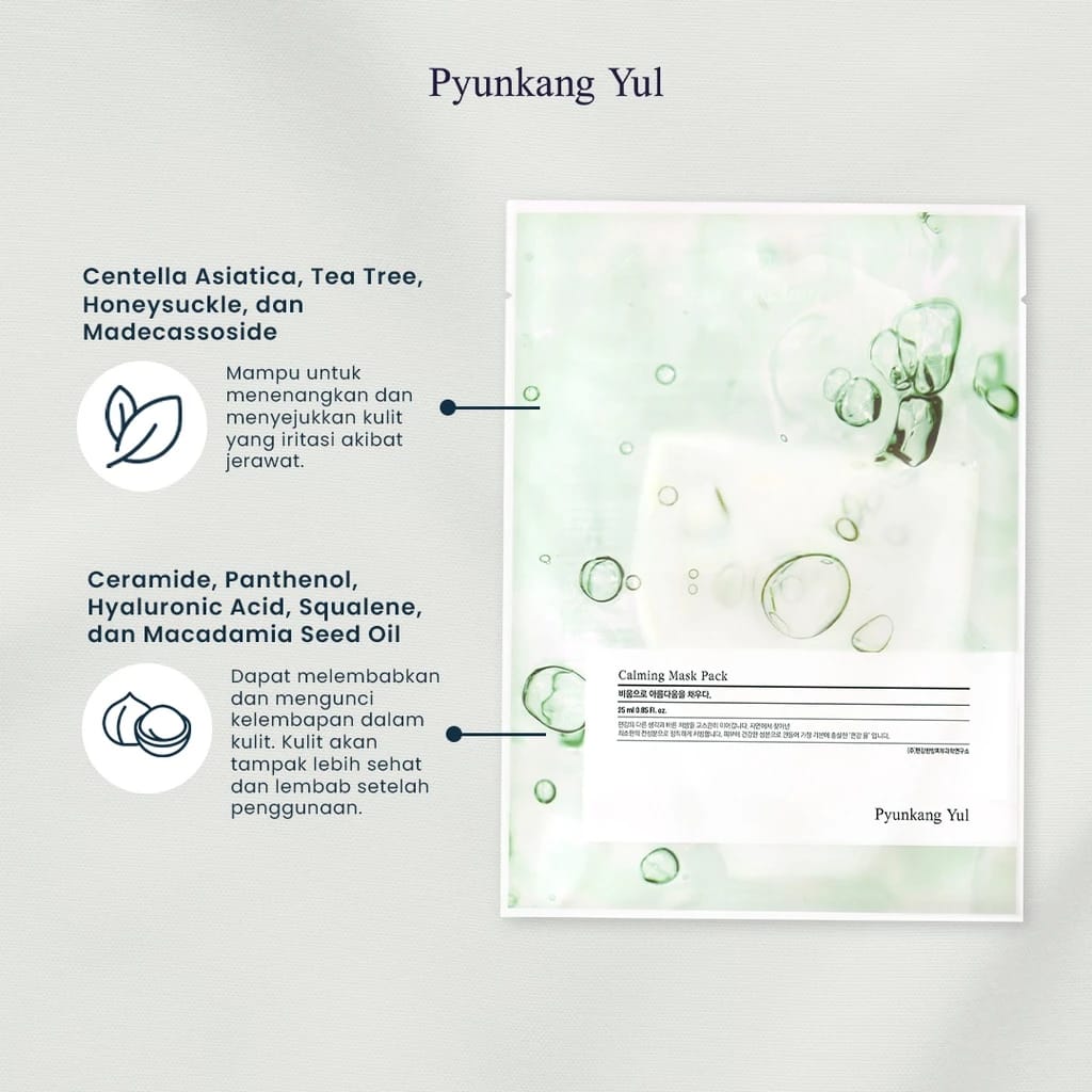 Pyunkang Oriental Medicine Clinic Pyunkang Yul Calming Mask Pack