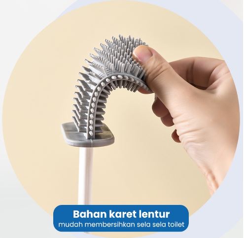 Dejavu  Sikat Toilet Silikon 3 in 1 
