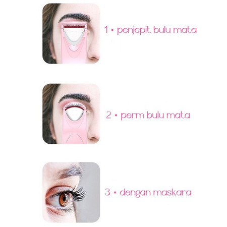 Sinar Alfa Omega AMY'S DIARY Eyelash Genie Heated Curler