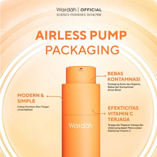 Paragon Technology and Innovation Wardah  10% Vitamin C + Ferulic Acid Radiant Charge Serum 