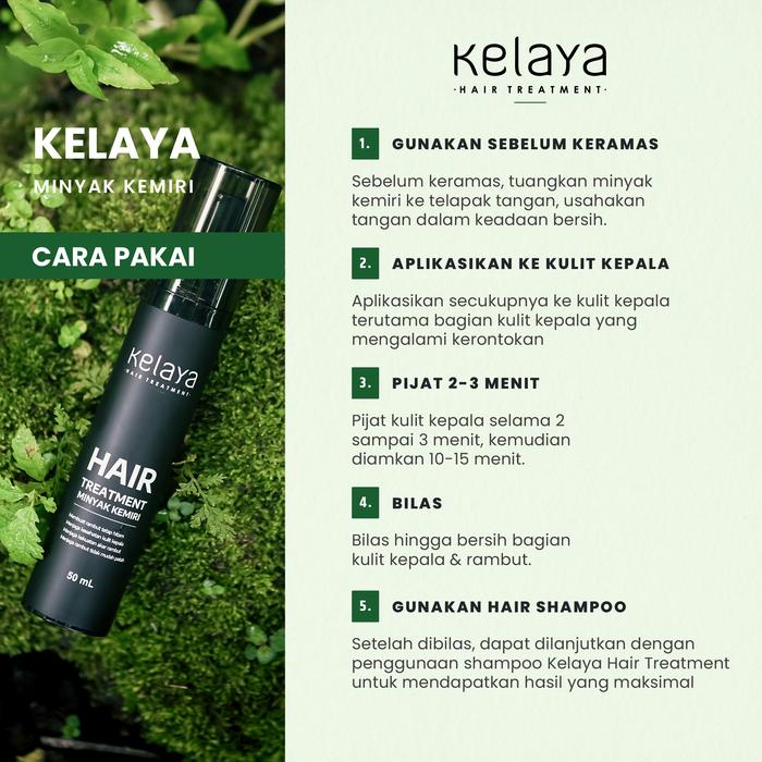  Inovasi Teknologi Kosmetika Kelaya Hair Treatment Minyak Kemiri
