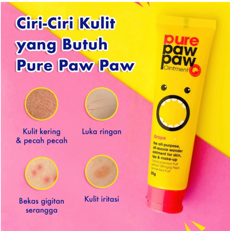 Pure Paw Paw Ointment Lip Balm Grape 2