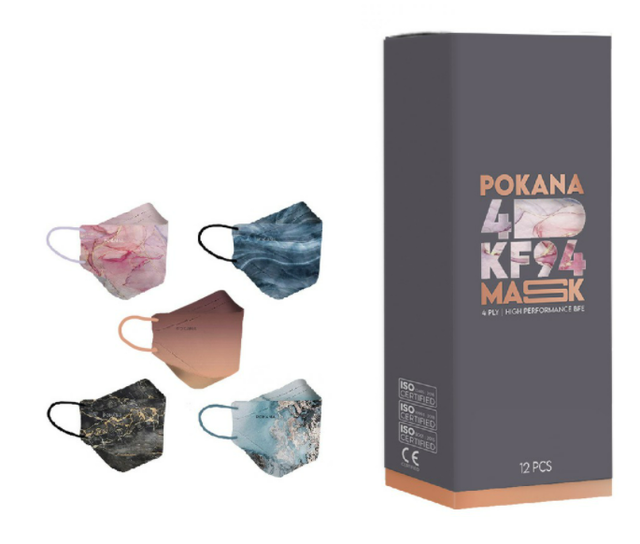4D KF94 Earloop Medical Face Mask (Fashion Series)