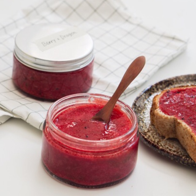 Healthy Food Indonesia NUDE Berry & Dragon Jam