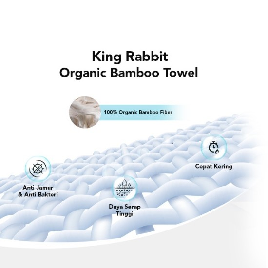 Sandang Indah Anugerah King Rabbit Luxury Bamboo Towel 