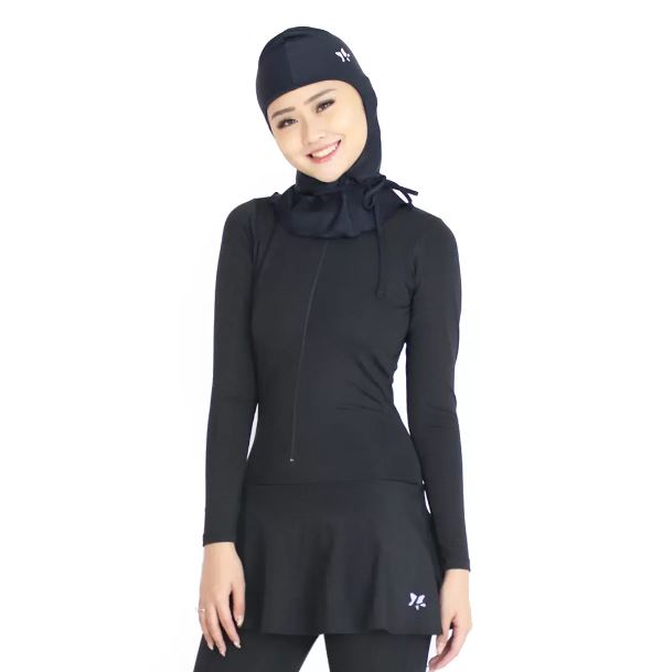Lasona Silver Women Burkini Hijab Swimwear TRPM-C1365-E3
