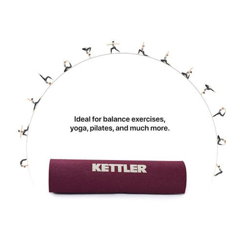 Kettler Matras Yoga Maroon 8 mm 3