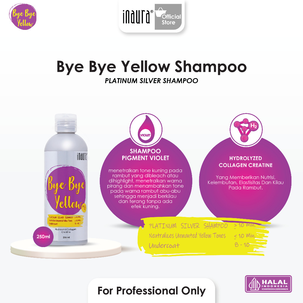 Inaura Bye-Bye Yellow Shampoo 2