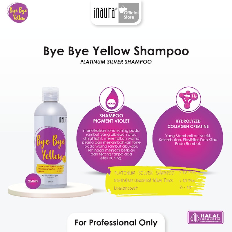 Inaura Bye-Bye Yellow Shampoo 2