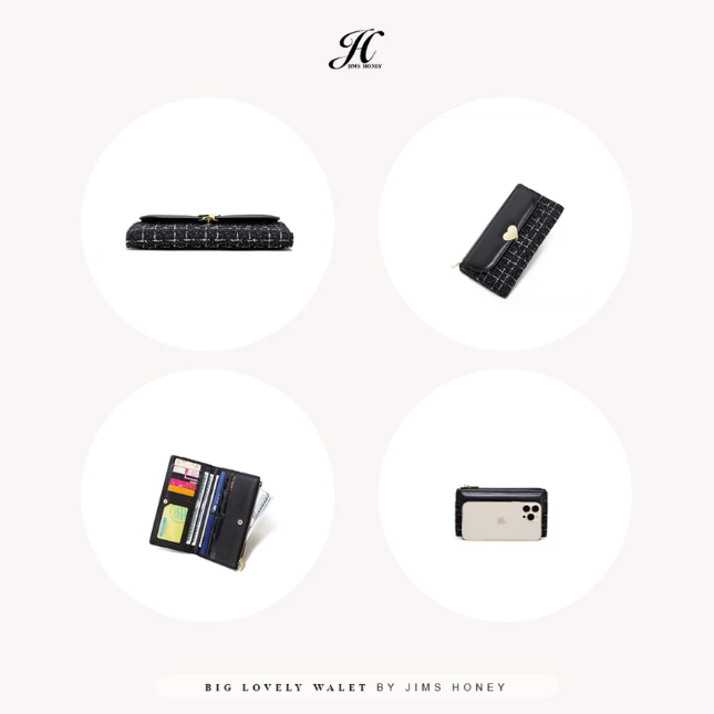 Jims Honey Indonesia Pratama Jims Honey Big Lovely Wallet
