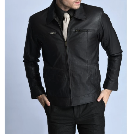 CARDINAL Jaket Kulit Formal 4 3