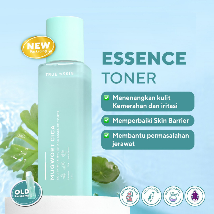Triniti Tunggal Abadi True to Skin Mugwort Cica Soothing & Hydrating Essence Toner