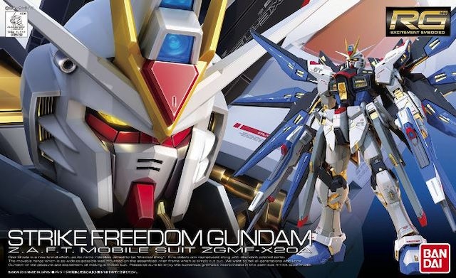 RG 1/144  Strike Freedom Gundam 5