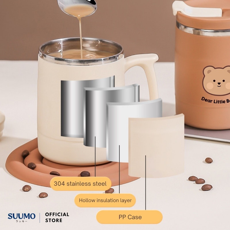 Suumo Mug Tumbler Stainless Steel 500ml 5