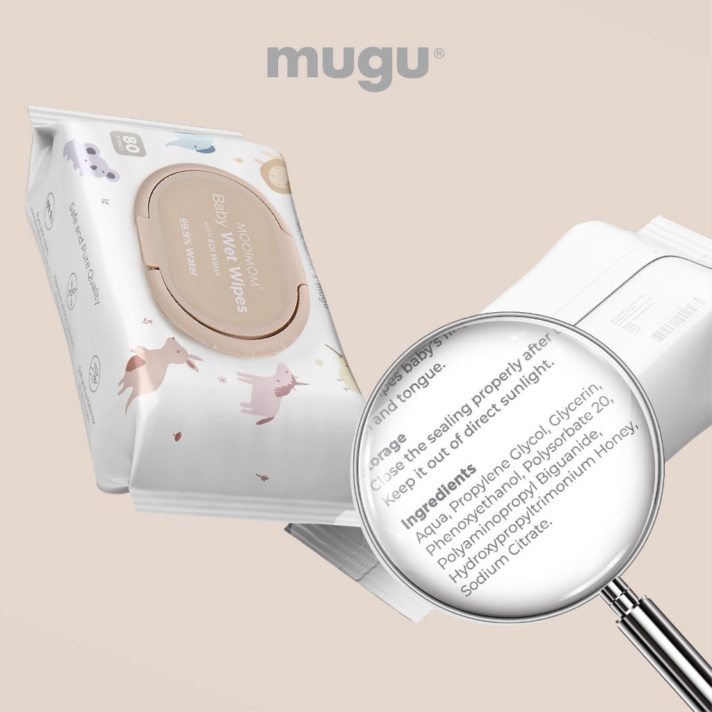 Mooimom  Mooimom x Mugu Baby Wet Wipes 