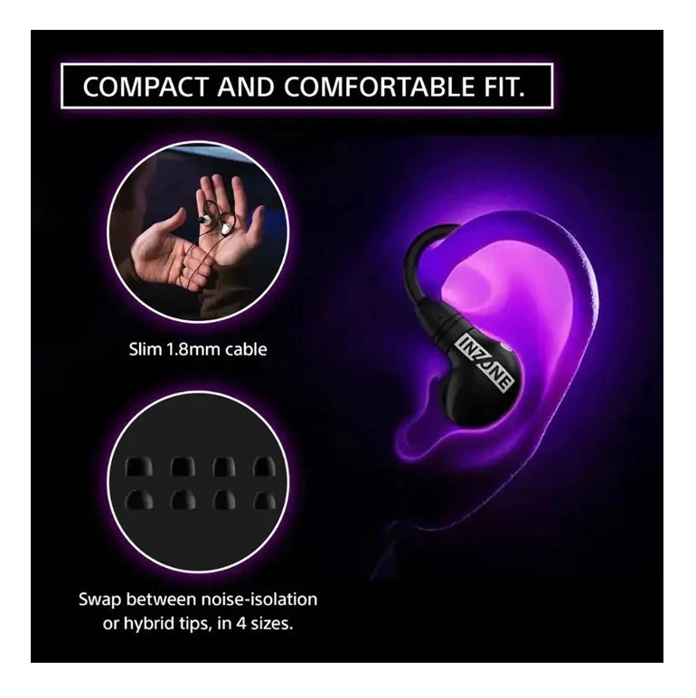 Sony Inzone E9 In-Ear Gaming Headphones IER-G900
