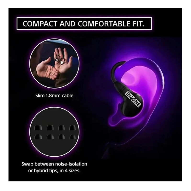 Inzone E9 In-Ear Gaming Headphones 3