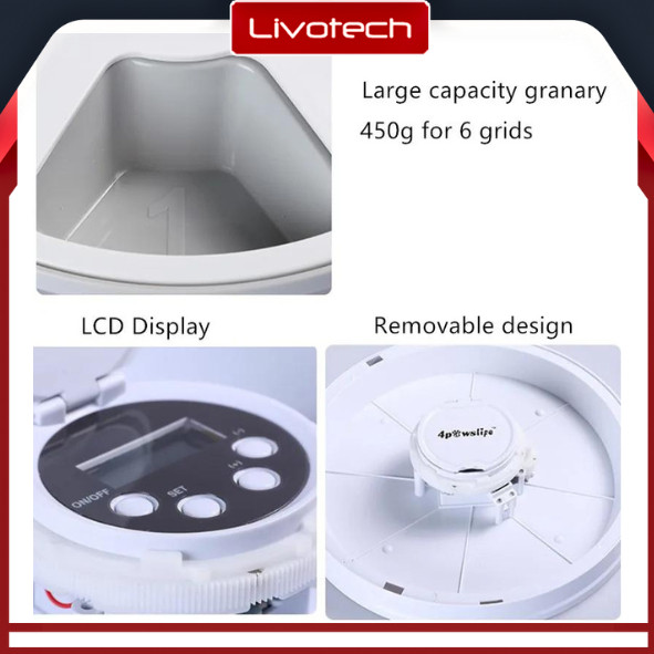 4Pawslife Automatic Pet Food Feeder 3