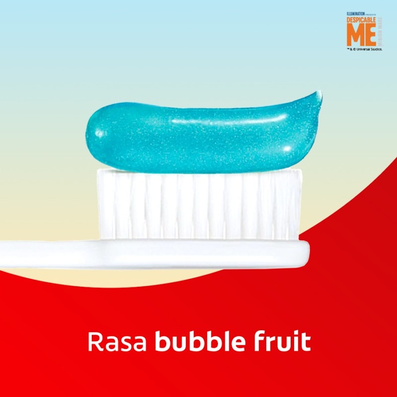 Colgate Anticavity Toothpaste for Kids Minion Bubble Fruit 7