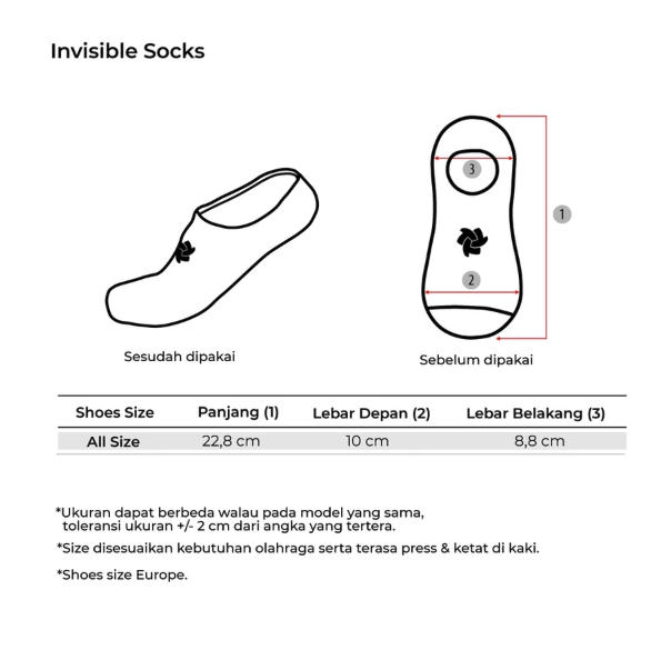 Tiento Indonesia Juara Tiento Hidden Socks 