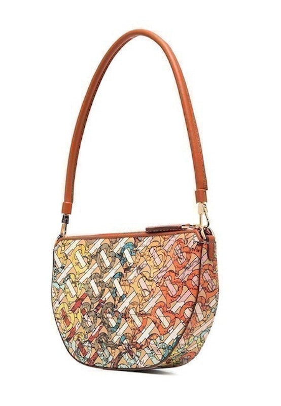 Burberry TB Monogram Hobo Bag in Multicolor 2