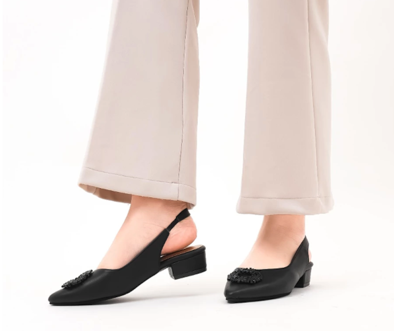 PATRIS Lavenia Mules Wanita Heels 5