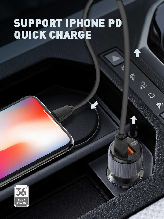 LDNIO Car Charger 30 Watt 5