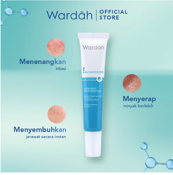Paragon Technology and Innovation Wardah Acnederm Acne Spot Treatment Gel