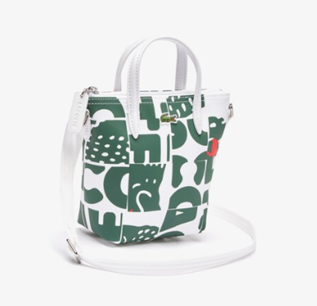 Lacoste Women’s L.12.12 Coated Canvas Mini Shoulder Shopper LACNF3518CXJ42 