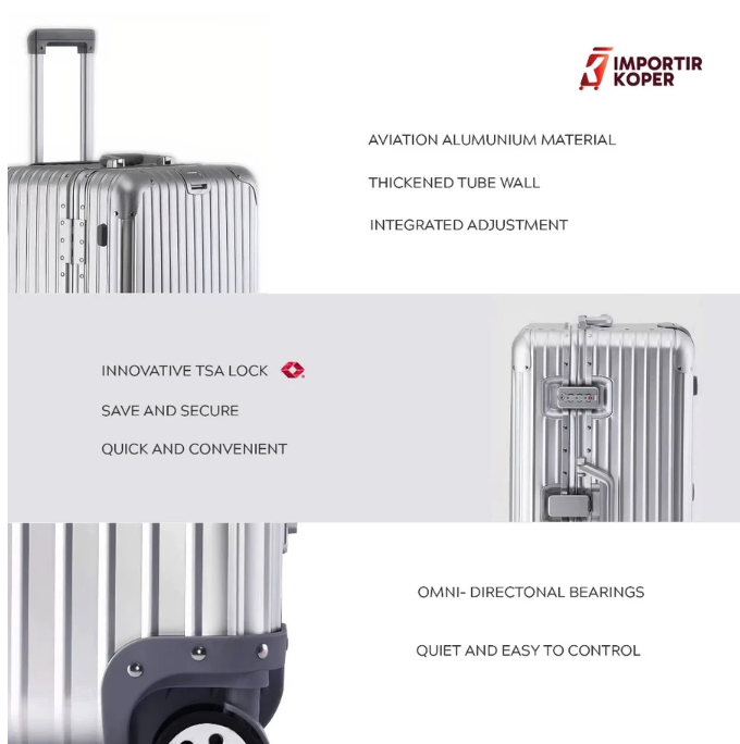 Joshee Koper Full Aluminium Trunk 30 inch