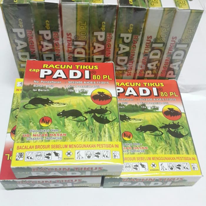 Nizar Hasan Racun Tikus Rodentisida Cap Padi 