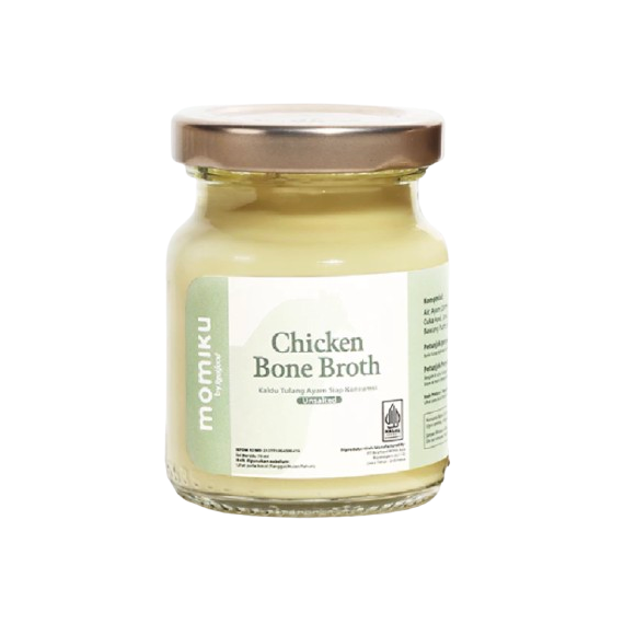 Momiku Chicken Bone Broth Original Unsalted
