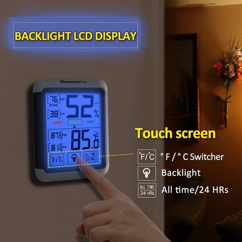 ThermoPro Indoor Humidity and Temperature Monitor 3